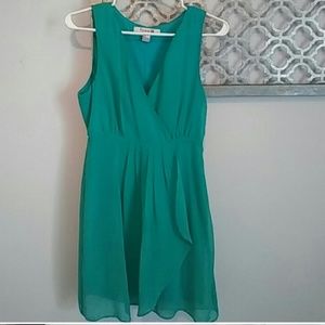 Cute green cocktail dress